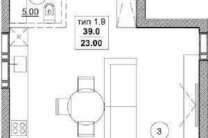 квартира по адресу Кобзаря бульв., 3