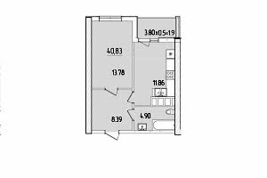 квартира по адресу Краснова ул., 3к1