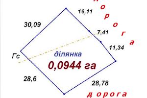 ділянка за адресою с. Байківці, Чорновола