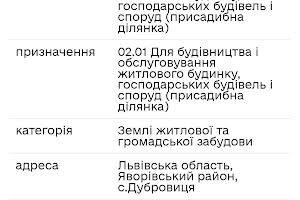 участок по адресу 