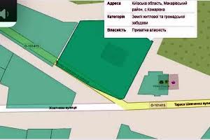 ділянка за адресою с. Комарівка, Шевченко