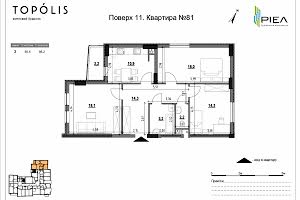 квартира по адресу Мазепи Гетьмана ул., 25д