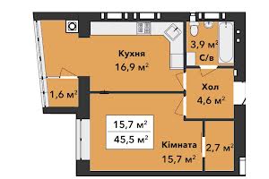 квартира по адресу Панаса Мирного ул., 9