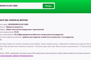ділянка за адресою 