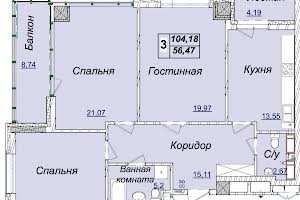 квартира за адресою Андрія Верхогляда вул. (Драгомирова), 19б