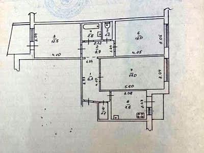 квартира за адресою Черкаси, Сергія Амброса вул. (Орджонікідзе), 72