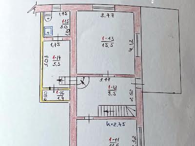 будинок за адресою с. Космівка, Богдана Хмельницького