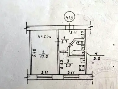 квартира за адресою Олександра Поля просп. (Кірова), 121Б