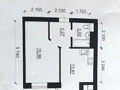 квартира по адресу Героев Небесной Сотни просп., 16