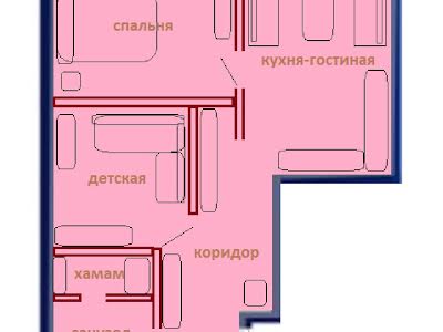 квартира по адресу Одесса, Фонтанская ул. (Перекопской дивизии улица), 153д