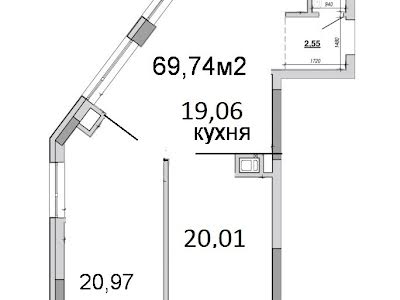 квартира за адресою Івана Величковського вул., 7А