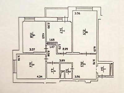 квартира по адресу Драгоманова, 31Б