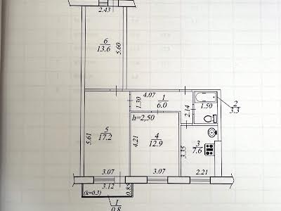 квартира за адресою Дніпро, Слобожанський просп. (ім. газети Правда), 65