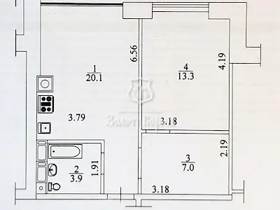 квартира по адресу Киев, Радистов ул., 34к