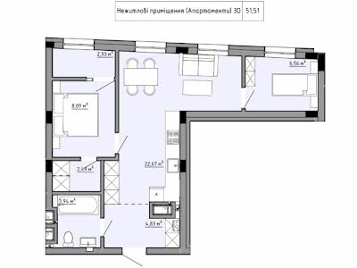 квартира за адресою Пилипа Орлика вул., 22
