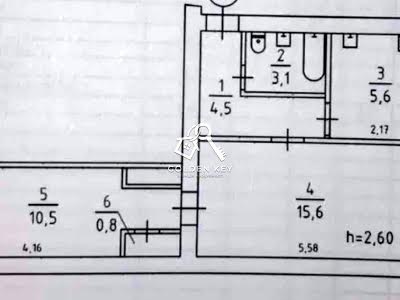 квартира за адресою Колачевського, 3