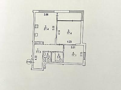 квартира по адресу Евгения Сверстюка ул. (Расковой Марины), 6Е