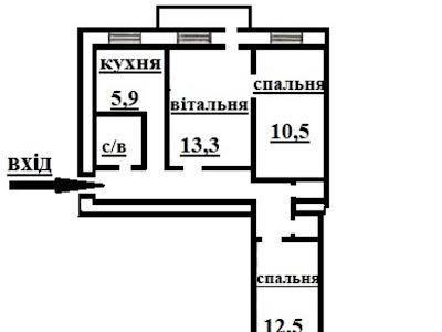 квартира за адресою Байди-Вишневецького вул. (Осиповського), 3Б