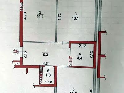 квартира за адресою Метрологічна вул., 58