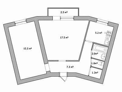квартира по адресу Днепр, Пихтовый пер., 7