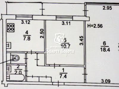 квартира по адресу Энтузиастов ул., 7/2