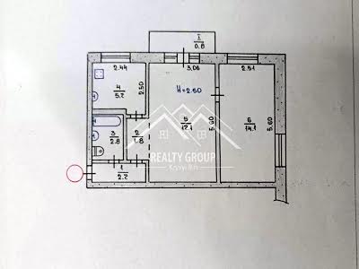 квартира за адресою Віталія Матусевича вул. (22-го Партз'їзду), 42