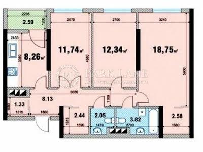 квартира по адресу Богатырская ул., 6а