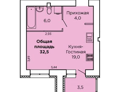 квартира по адресу Лазурная ул., 40/1