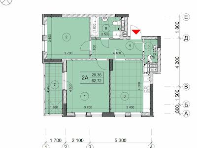 квартира по адресу Олеся Бердника ул., 1Д