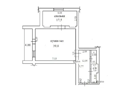 квартира по адресу с. Чайки, Лобановского ул., 21к4