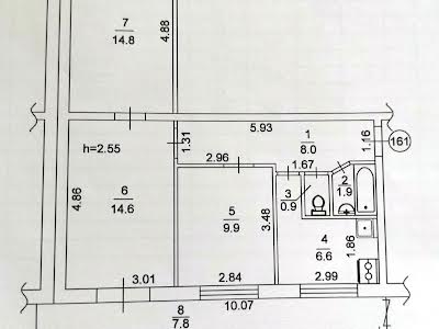 квартира по адресу Ореста Левицкого ул. (Академіка Курчатова), 8