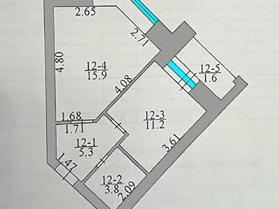 квартира по адресу Ольги Кобилянської ул. (Достоевского), 1-В/4