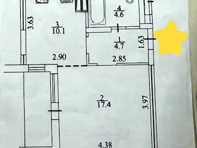 квартира по адресу Берестейский просп. (Победы), 71-А
