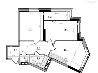 квартира по адресу Дегтяревская ул., 25 а