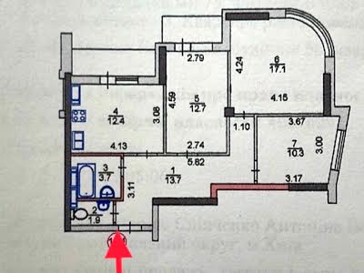 квартира за адресою Каховська вул., 56