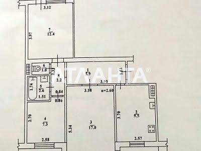 квартира за адресою Академіка Корольова вул., 114
