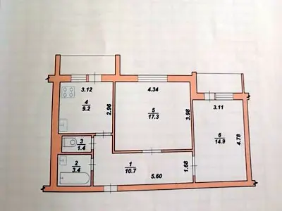 квартира по адресу Героев Десантников ул. (Жукова), 10