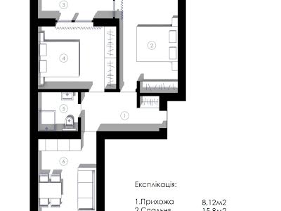 квартира по адресу Мазепи, 1