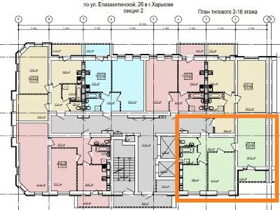 квартира по адресу Елизаветинская ул., 2Б