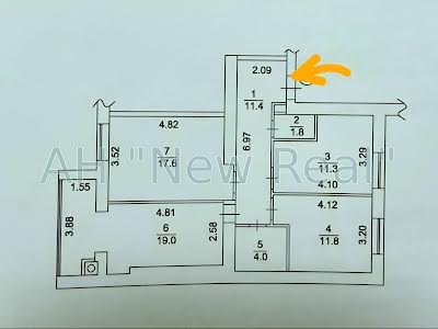 квартира за адресою с. Петропавлівська борщагівка, Соборна вул., 10А