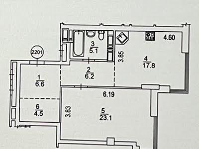 квартира за адресою Київ, Трускавецька вул., 10д