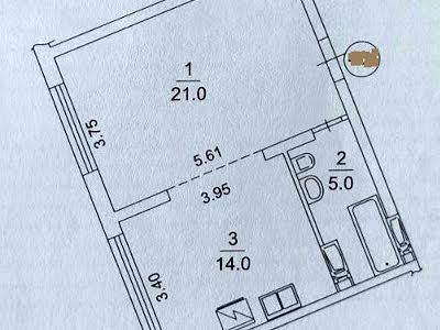 квартира за адресою Михайла Максимовича вул. (Онуфрія Трутенка), 32б
