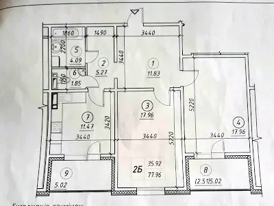 квартира за адресою Вінграновського Миколи вул., 2