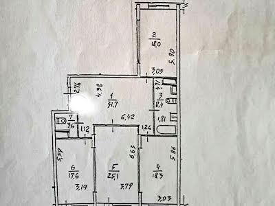 квартира за адресою Київ, Ахматової Анни вул., 13