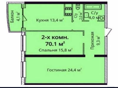 квартира по адресу Одесса, Гагарина просп. (Гагарина), 19-А