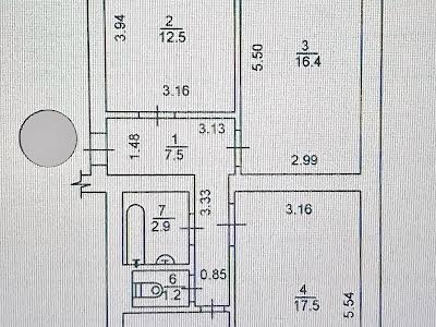 квартира за адресою Кловський узвiз, 4а