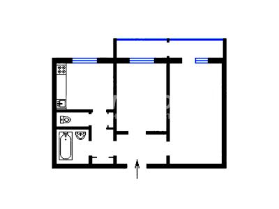 квартира за адресою Київ, Корольова академіка просп., 12