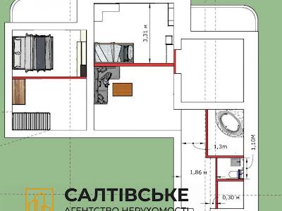квартира за адресою Яни Червоної вул. (Родникова), 11А