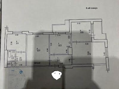 квартира по адресу Салтовское Шоссе, 244