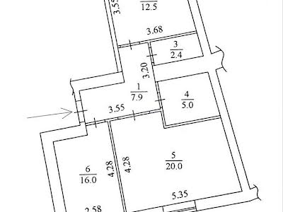 квартира по адресу Соборная ул. (Петропавловская), 10Б